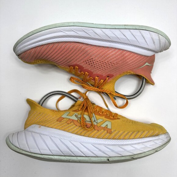 💣💥 CLEAROUT: Hoka One One‎ Shoes Women's 8 B Carbon X 3 1123193 RYCM Orange - Picture 3 of 9